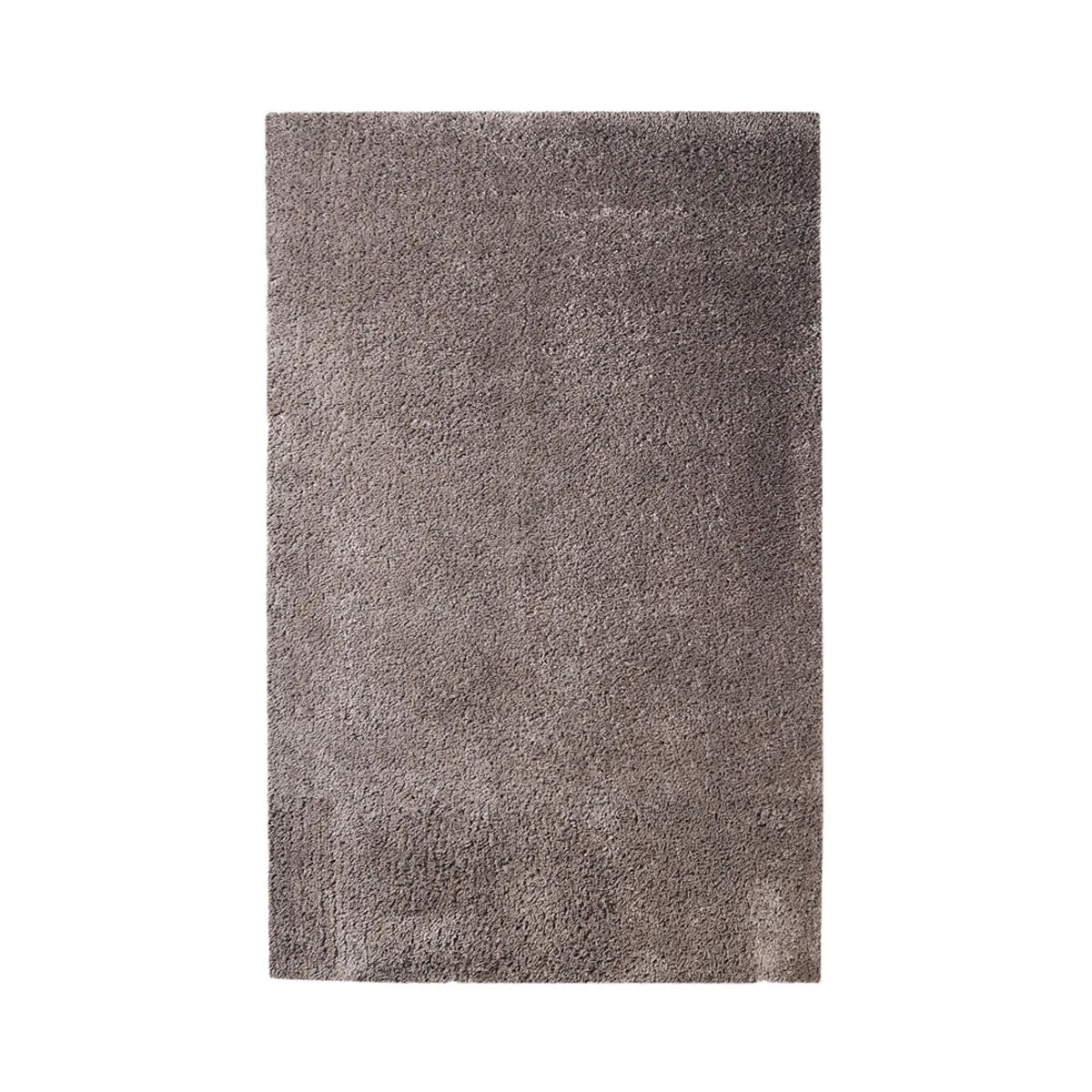 HMS Handmade 4' X 6' Beige Shag Area Rug Faux Rabbit Fur with Stain Resistance Rectangular Hallway Pattern for Living Room Use