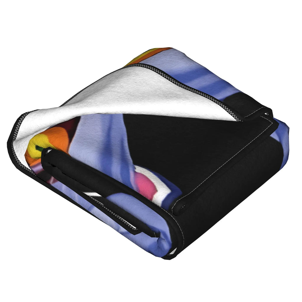K POP demon hunters Warm Blankets tiger and bird Huntrix Picnic Plush Throw Blanket Couch Bed Flannel Bedspread Sofa Bed Cover