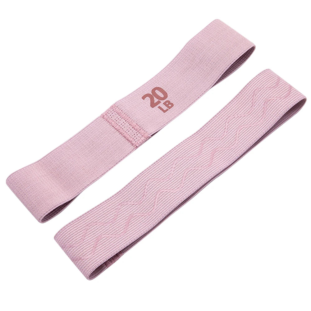 Hip Resistance Bands Anti-Slip Stretch Fitness Strips Portable Glute Thigh Elastic Bands for Home Workout