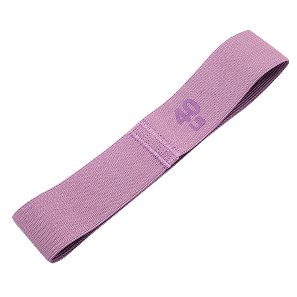 Hip Resistance Bands Anti-Slip Stretch Fitness Strips Portable Glute Thigh Elastic Bands for Home Workout